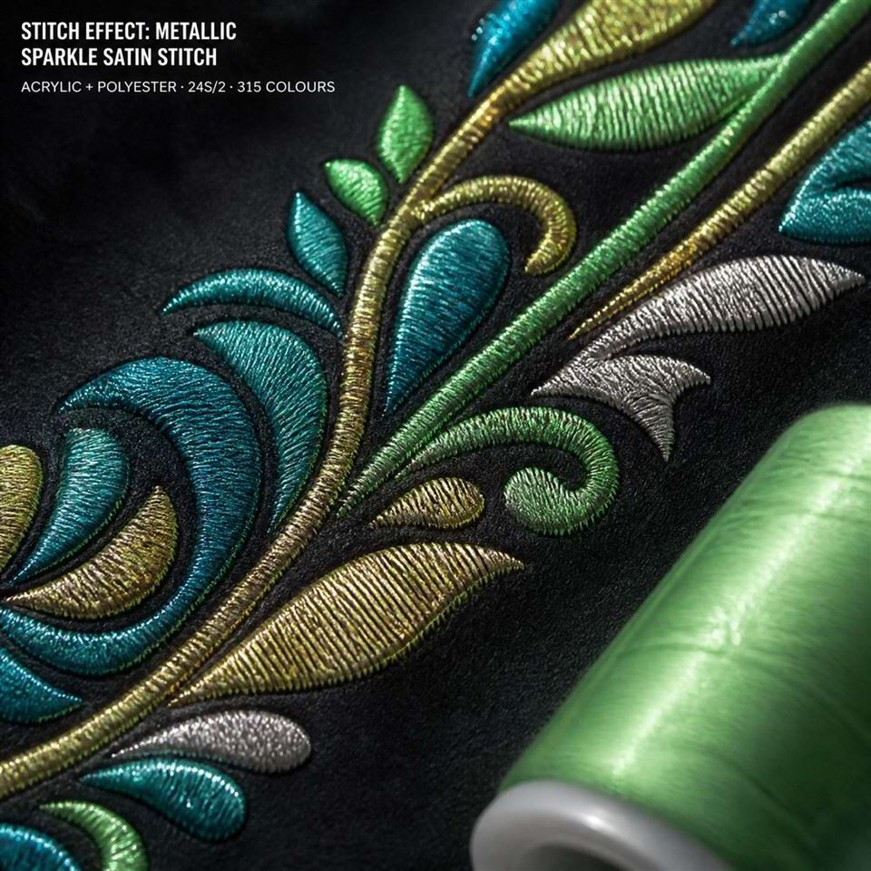 Gold And Silver Metallic Embroidery Thread | 315 Colors Gold And Silver Metallic Embroidery Thread | 315 Colors
